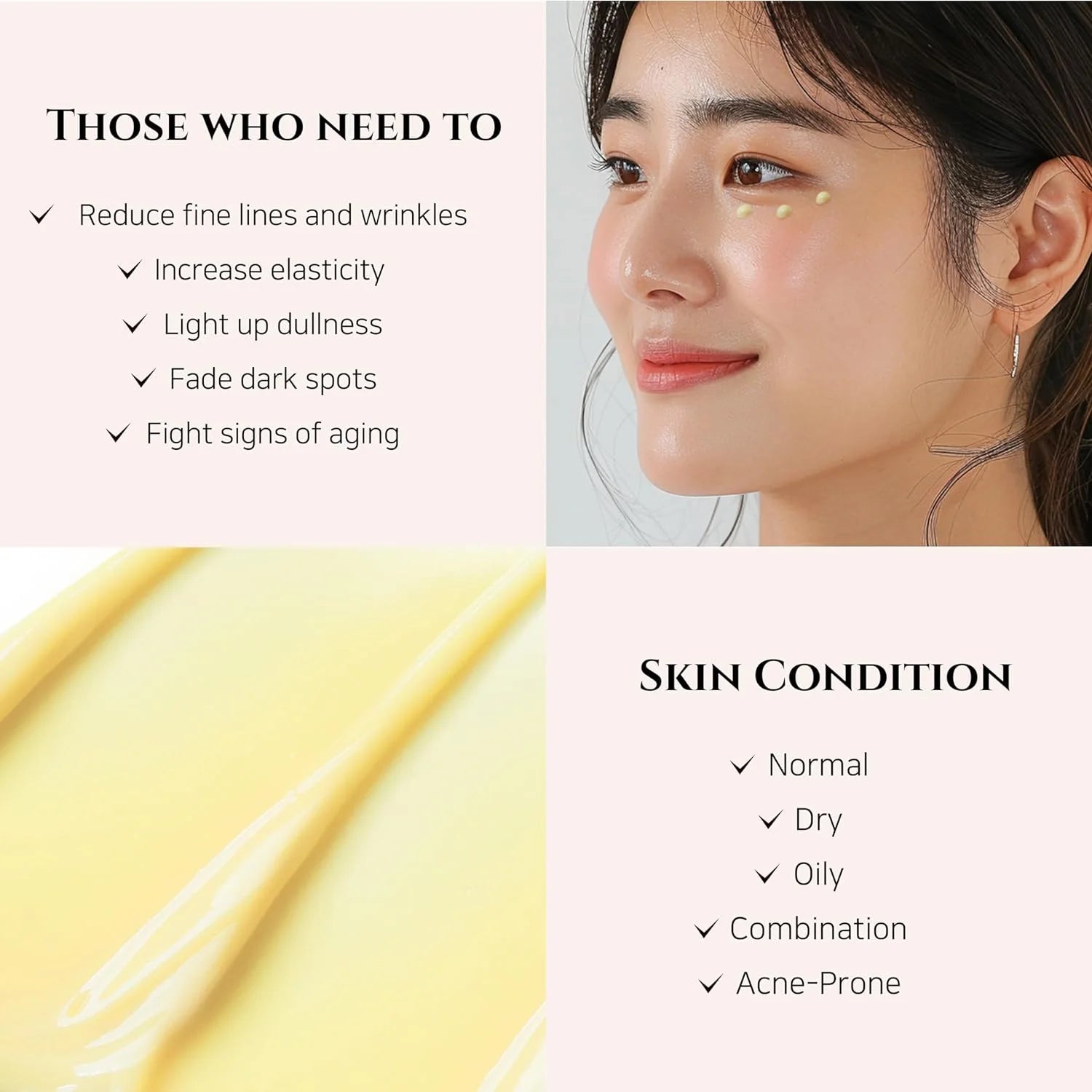 Beauty of Joseon Revive Eye Serum with Retinal Niacinamide Correction for Puffy Eye Bags Fine Lines Dark Circles Wrinkles, Korean Skin Care 30Ml, 1 Fl.Oz, 2 Packs